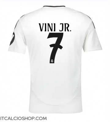 Real Madrid Vinicius Junior #7 Prima Maglia 2024-25 Manica Corta